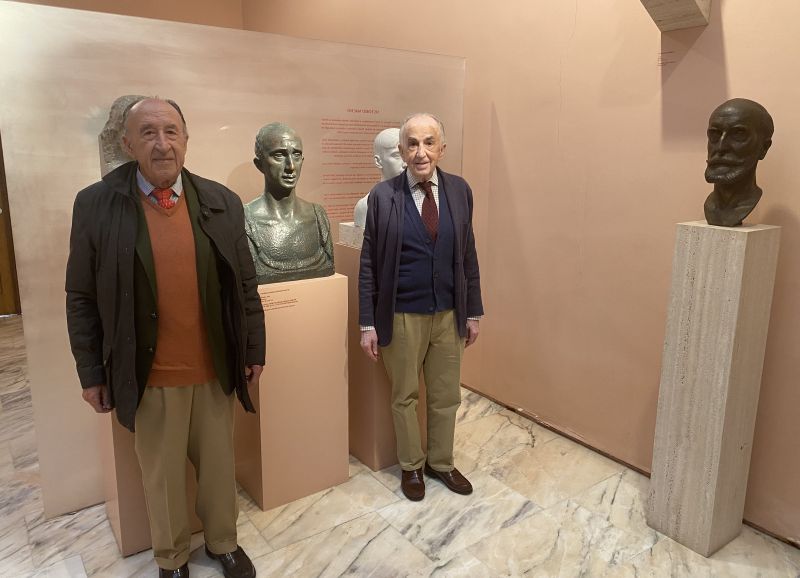 Ya está expuesta en el Museo Victorio Macho la escultura cedida por la familia de Fulgencio García-Germán