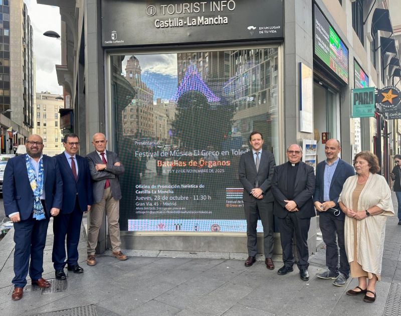 Se presenta en Madrid la XII edición de las Batallas de Órganos, un festival único en el mundo