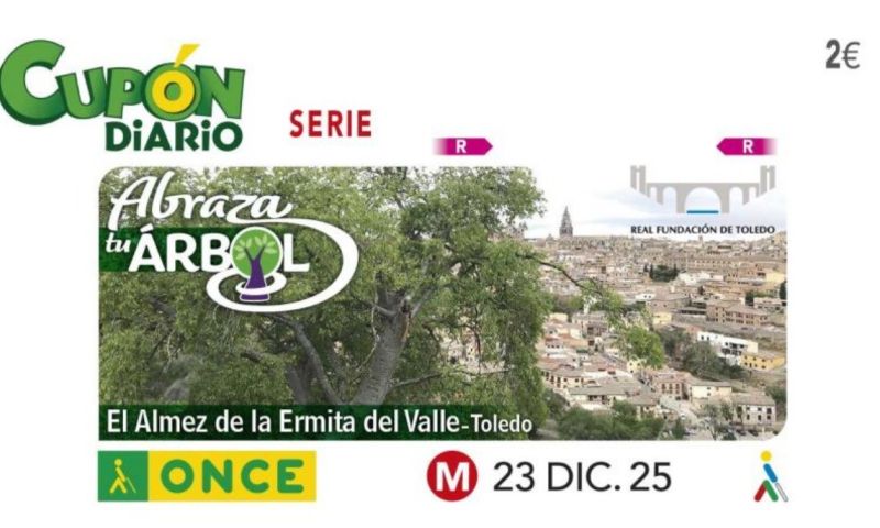 Presentación del cupón de la ONCE del 23 de diciembre de 2025