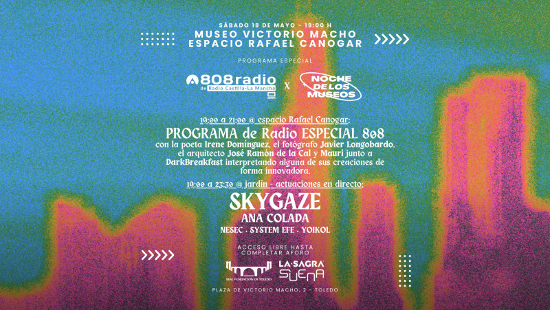 La Noche de los Museos en Roca Tarpeya con LA SAGRA y 808radio